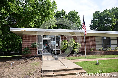 Tipton County Office Annex, Covington, TN Editorial Stock Photo