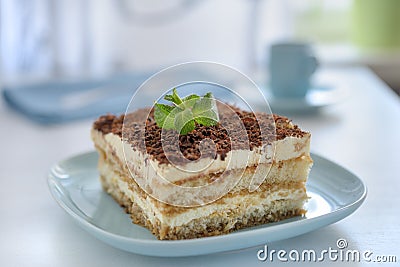 Tiramisu Stock Photo