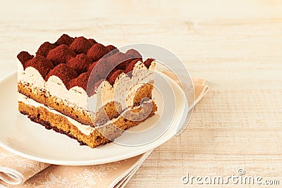 Tiramisu Stock Photo