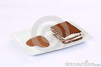 Tiramisu dessert Stock Photo