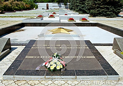 Tiraspol, Transnistria, Moldova: The Memorial of Glory Editorial Stock Photo