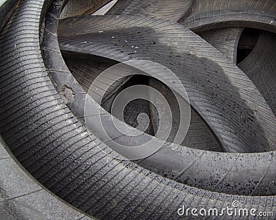 Tire Rubber Stock Photo