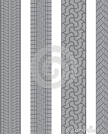 Tire tread Vector Illustration