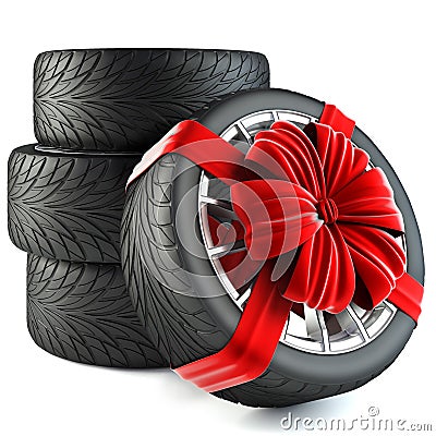 Tires Stock Photo