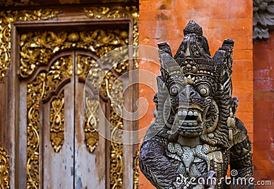 Tirta Empul Temple - Bali Island Indonesia Stock Photo