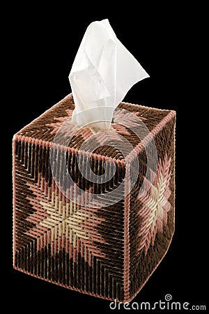 Tissue Box Stock Photo