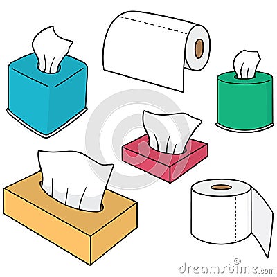 Tissue paper Vector Illustration