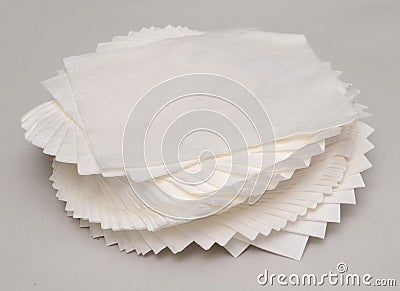 TISSUE PAPER Stock Photo