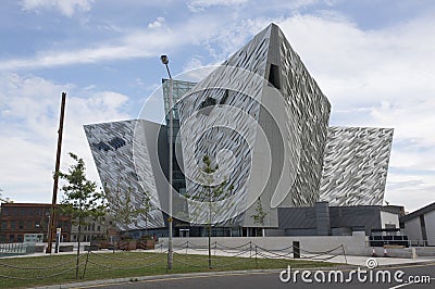 Titanic Belfast Stock Photo