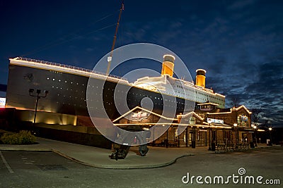 Titanic Museum in Pigeon Forge, Tennessee Editorial Stock Photo