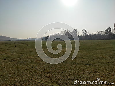 Titel hill Vojvodina Serbia nature landscape in autumn Stock Photo