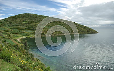 Titicaca Lake, Bolivia Stock Photo