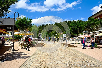 Titisee old town Editorial Stock Photo
