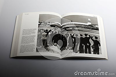 Photography book by Nick Yapp, The world`s first passenger jet aircraft at Heathrow Airport, 1952 Editorial Stock Photo