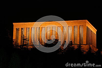 AnÄ±tkabir (Mausoleum of Ataturk) Stock Photo