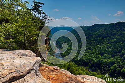 TN-Big South Fork National River and Recreational Stock Photo