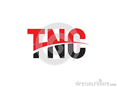 TNC Letter Initial Logo Design Vector Illustration Vector Illustration