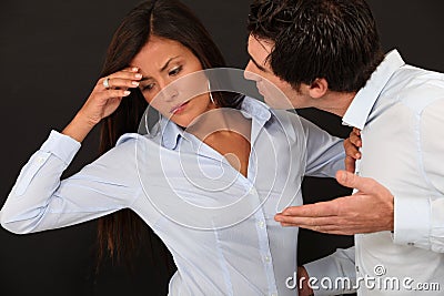 About to break up Stock Photo