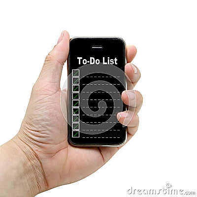 To Do List Stock Photo