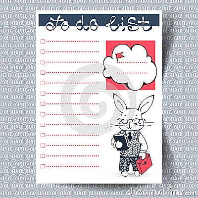 To do list Vector Illustration