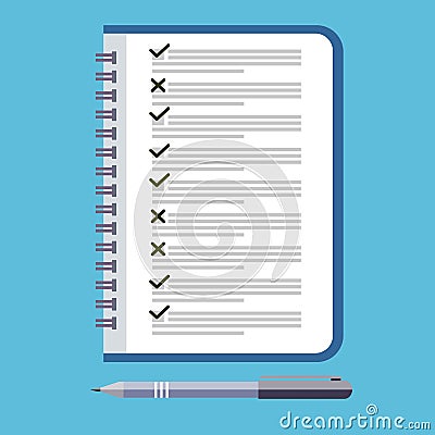To do list icon. Design icon do list, a checklist, task list. Vector Illustration