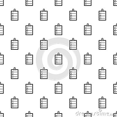 To do list pattern vector Vector Illustration