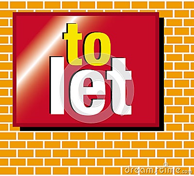 To let for sale sign Stock Photo
