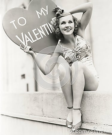 To My Valentine Stock Photo