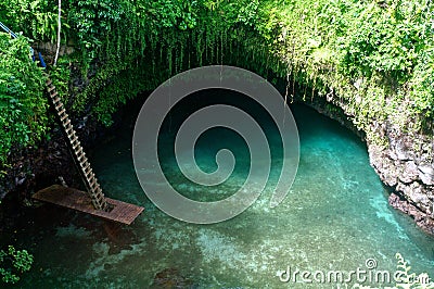 To Sua Trench Stock Photo