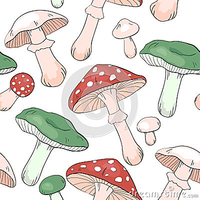 Toadstool design Vector Illustration