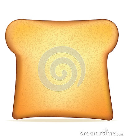 Toast vector illustration Vector Illustration