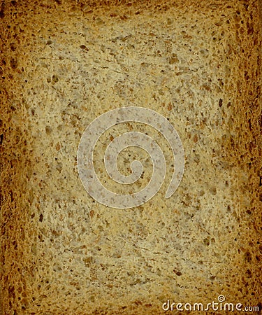 Toasted bread Stock Photo