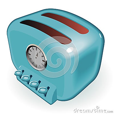 Toaster Vector Illustration