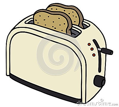 Toaster Vector Illustration