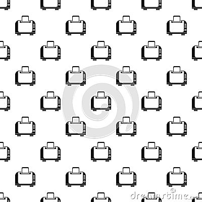 Toaster pattern, simple style Vector Illustration