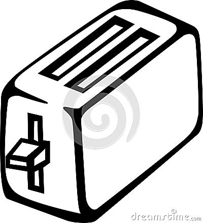 toaster vector illustration Vector Illustration