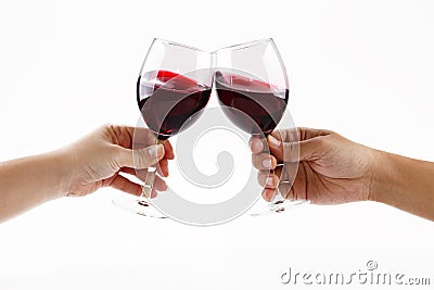 Toasting Stock Photo