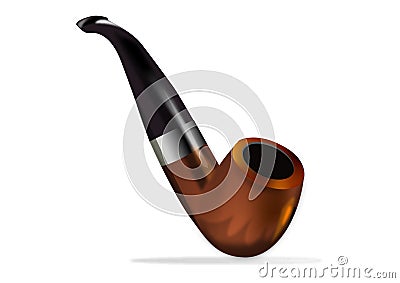 Tobacco pipe Stock Photo