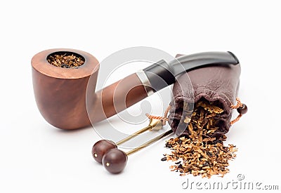 Tobacco-pipe Stock Photo