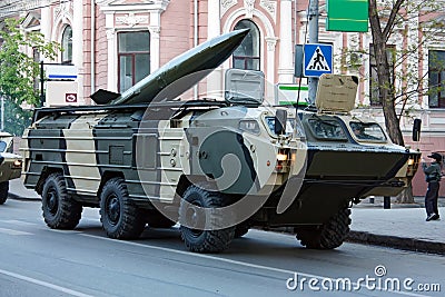 Tochka-U tactical missile system Editorial Stock Photo