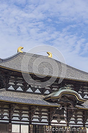 Todai-ji Temple. Nara. Japan Stock Photo