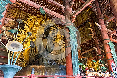 Todaiji Temple in Nara Stock Photo