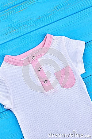 Toddler child cotton clothes. Stock Photo