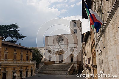 Todi in umbria Stock Photo