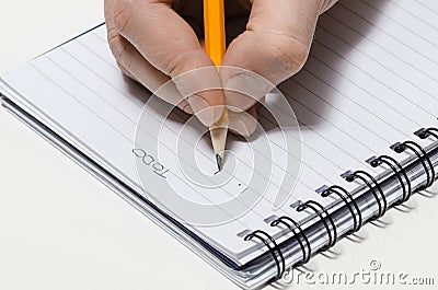 Todo List Stock Photo