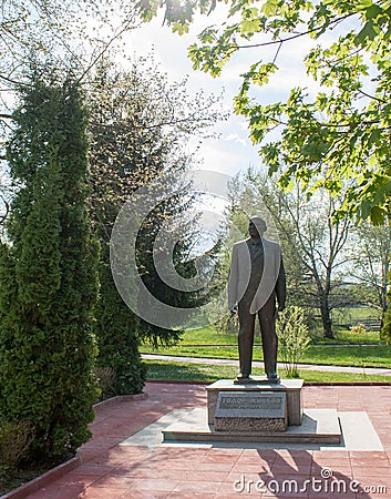 Todor Zhivkov monument Stock Photo