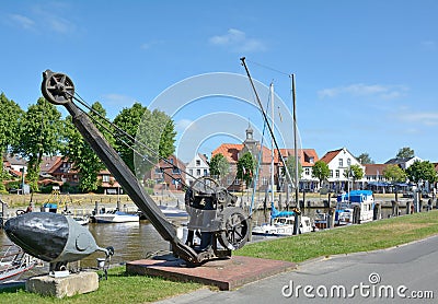 Toenning,North Frisia,Schleswig-Holstein,Germany Stock Photo