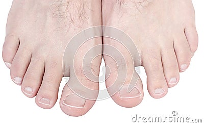 Toes. Stock Photo