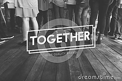 Together Community Friends Society Support Concept Stock Photo