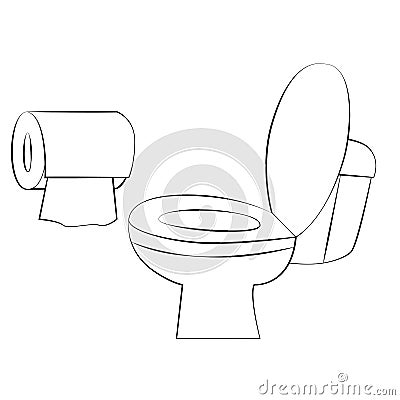 Toilet Vector Illustration